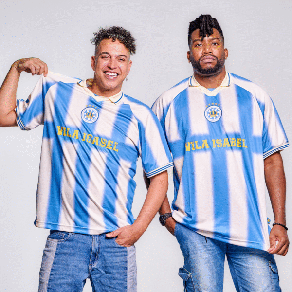 CAMISETA JERSEY VILA ISABEL LISTRADA