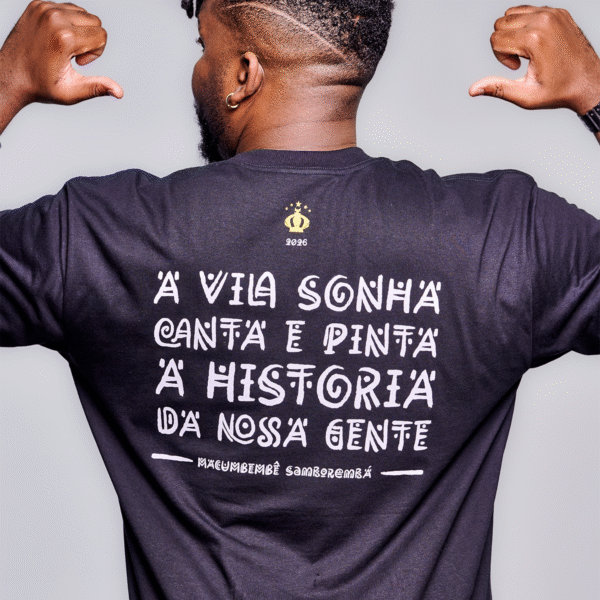 CAMISETA REGULAR VILA ISABEL A VILA SONHA - Imagem 2