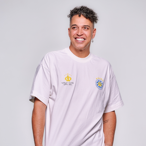 CAMISETA OVERSIZED SONHEI Q UM SAMBISTA - Imagem 2