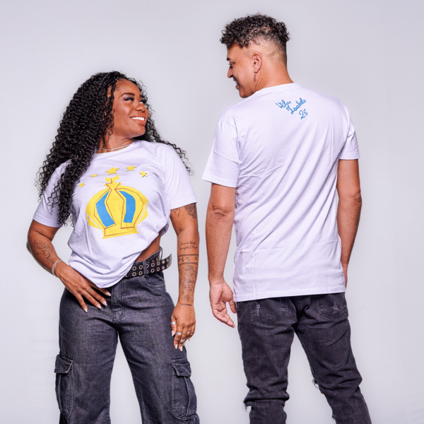 Camisa Branca Coroa Estilizada - Imagem 2